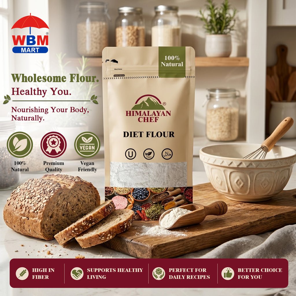 Diet Flour (Atta) - 1.76 lbs (800g) | Himalayan Chef